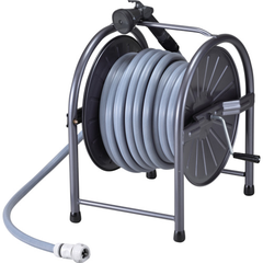 GREEN Việt Nam | Green Life Steel Hose Reel with Large Water Volume Nozzle, 30m, Gray MW3589326