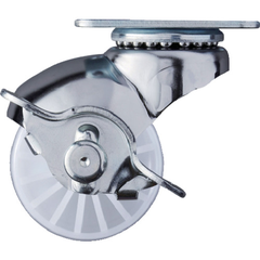 HAMMER CASTER Việt Nam | Hammer Plate Type Swivel Nylon Wheel 40mm with Stopper MW3670228