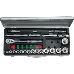 KTC Việt Nam | KTC 12.7 sq. socket wrench set (21 pieces) 21-piece set 6-point 12-point MW3839371