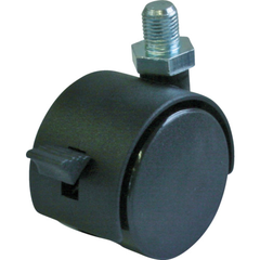 YUEI Việt Nam | Yuei Double Wheel Caster S Swivel Caster 50 Diameter Nylon Wheel M8 x 15 Dual Wheel Caster MW3930041