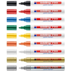 EDDING Việt Nam | EDDING 750 Paint Marker (Standard) Black 750 Paintmarker MW4485693