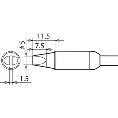 GOOT Việt Nam | GUT Replacement Soldering Tip (RX-8 Series) Replacement Tip for RX-8 series MW4613015