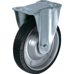 HAMMER CASTER Việt Nam | Hammer Fixed type chip-resistant special rubber wheel (radial ball bearing) 200 mm MW4789032