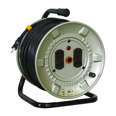 NICHIDO Việt Nam | NICHIDO Electrician's Drum 100V No Earth 50m Indoor-type Single-phase 100V Cord Reel MW5666379