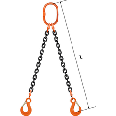 PEWAG Việt Nam | Pewag sling chain double (eye type) WE1 6 x 3M Sling Chain Double (Eye Type) MW5868455
