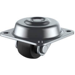 YUEI Việt Nam | YUEI Plate-type Swivel Low-floor Caster, Reinforced Nylon, Wheel Diameter 32mm, H-type, HGL-type, Mounting Dimensions 55 x 55 (53 x 53) MW8093463