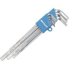 MITOLOY Việt Nam | MITOLOY L-shaped hollow wrench long millimeter holder set of 9 Hollow Wrench (L-type) Set Long MW8174895