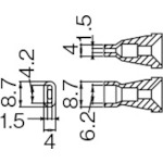 HAKKO Việt Nam | Hakko nozzle/6.2 x 1.5 mm MW8185447
