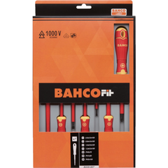 BAHCO Việt Nam | BAHCO FIT insulated screwdriver set of 7 B197.000.075, B196.030.100, etc. MW8551698