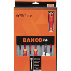 BAHCO Việt Nam | BAHCO FIT insulated screwdriver set of 7 806-1-1, B196.030.100, etc. MW8551701