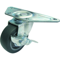 YUEI Việt Nam | YUEI Plate-type Swivel Caster Elastomer Wheel diameter 100mm With stopper S type SGC-S type Installation dimensions 139 x 55 x 42 MW8580574