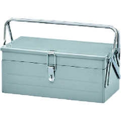 KTC Việt Nam | KTC Steel Tool Box, Double-Opening Metal Case, Silver, Width 460 x Depth 230 x Height 190 mm Mechanic Tool Box MW8591654