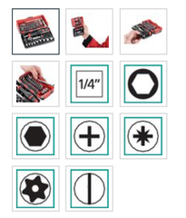 R.2NANO- Bộ vặn vít đa năng gồm 38 chi tiết  FACOM- # 426022.0100