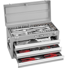 TONE Việt Nam | TONE maintenance tool set, silver, width 508 x depth 232 x height 302 mm, 87-piece set, socket size 9.5, 12.7 mm MW4991748