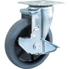 Trusco Nakayama Việt Nam | TRUSCO plate type caster TYS series (tire markless type) with free stopper MW8195386