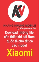 Hướng dẫn cài rom quốc tế bằng Mi Flash cho dòng máy ( Rom Global - Rom indian)