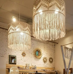 Đèn trang trí Macrame