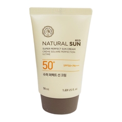 Kem Chống Nắng - The Face Shop - Dành Cho Da Dầu - Naturak Syn Eco - SPF50 PA+++