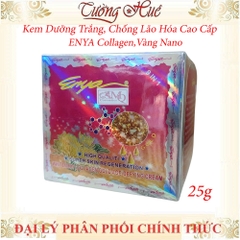 Kem Dưỡng Trắng, Chống Lão Hóa Cao Cấp ENYA Collagen Vàng Nano - 25g.