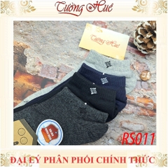 Vớ Nam Relax RS011 Cotton Co Giãn Cổ Thấp