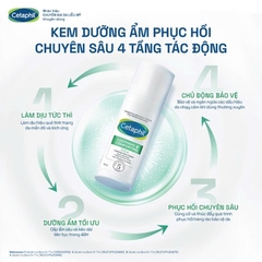 Kem dưỡng ẩm làm dịu và phục hồi chuyên sâu Cetaphil Soothing and Comforting Cica Calming Face Cream 45ml
