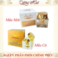 Kem Akoshi Dưỡng Trắng Da Collagen (Ngày và Đêm) - 25g (Vàng)