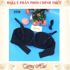 Áo lót nữ Bon Bon BV2528 trơn cúp bầu ngang.