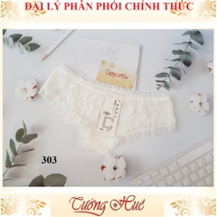 Quần lót nữ Candy 303 quần lót bèo nhúng họa tiết MÀU NGẪU NHIÊN.