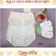 Quần lót nữ Aomeijiao 6317 cotton hoạt hình freesize MÀU NGẪU NHIÊN.