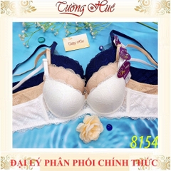 Áo Lót Nữ annie 8154 cao cấp ren mềm mút mỏng vừa có gọng