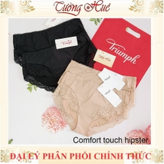 Quần lót nữ Triumph Comfort Touch Hipster Quần lót nữ lưng vừa nguyên mông phối ren không viền may.