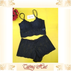 Set bộ Bra ren mút mỏng vừa không gọng.