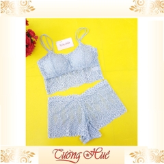 Set bộ Bra ren mút mỏng vừa không gọng.