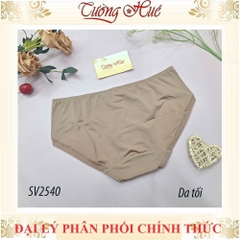 Quần lót nữ Bon Bon SV2540 trơn lưng cao vừa.
