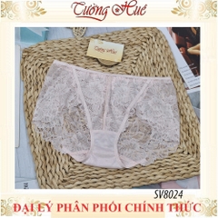 Quần Lót Nữ Bon Bon Lưng Cao Phối Ren Hoa SV8024 Ôm Gọn Tôn Dáng