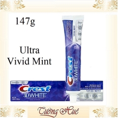 Kem Đánh Răng Crest 3D White Ultra Vivid Mint - 147g