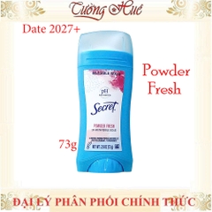 Lăn Sáp Khử Mùi Nữ Secret Cây Lớn 73g - 68g (Có lựa mùi).