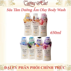 Sữa Tắm Dưỡng Ẩm Olay Body Wash Nhiều Mùi Lựa Chọn - 650ml