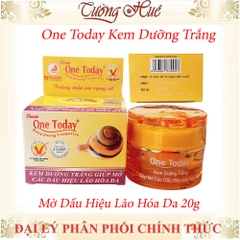 Kem One Today Dưỡng Trắng Ngừa Lão Hóa Da - 20g.