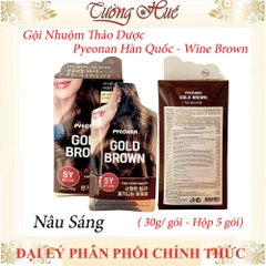 Gội Nhuộm Thảo Dược Pyeonan Hàn Quốc Nhiều Màu Lựa Chọn