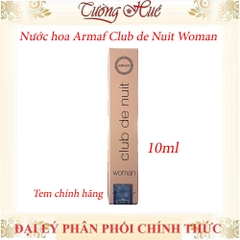 Nước hoa Nữ Armaf Club de Nuit Woman 10ml