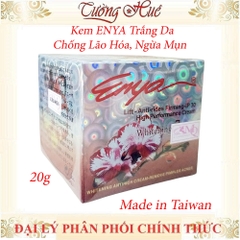 Kem ENYA Trắng Da, Chống Lão Hóa, Ngừa Mụn - 20g (Enya Hoa Đào)