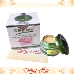 Kem Oshirma Thảo Dược Dưỡng Sáng Da Trị Mụn Đầu Đen Hoa Anh Đào - 18g.