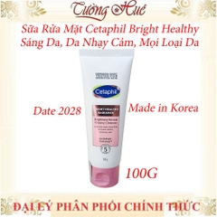 Sữa Rửa Mặt Cetaphil Bright Healthy Da Nhạy Cảm Mọi Loại Da 100g