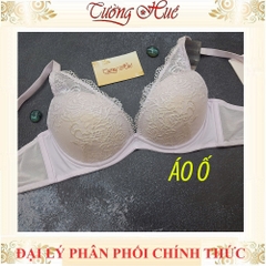 Áo lót nữ Triumph Simply Style Larkspur WHU DV nâng ren xẻ V sâu.