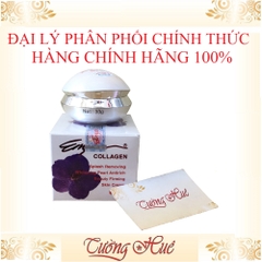 Kem Dưỡng Trắng ENYA Tinh chất Collagen, Ngọc Trai - 30g - Bông tím