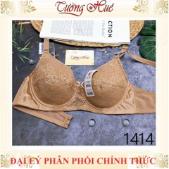 Áo Lót Nữ Thái Lan ONONO TB1414 Có Gọng Mút Mỏng Ren Lưng Lưới 2 Móc Cài.