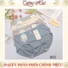 Quần lót nữ Lian Xia 8635 quần form cao nguyên mông trơn.