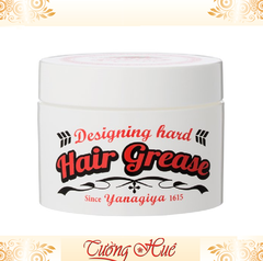 Sáp Vuốt Tóc Nam YANAGIYA Hair Grease DESIGNER HARD - 90g - Trắng