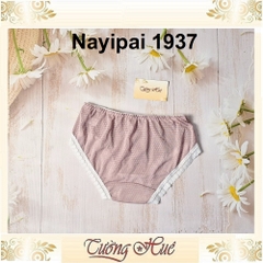 Quần Lót Nữ Nayipai 1937 Ren Ôm Mông Lưng Vừa.